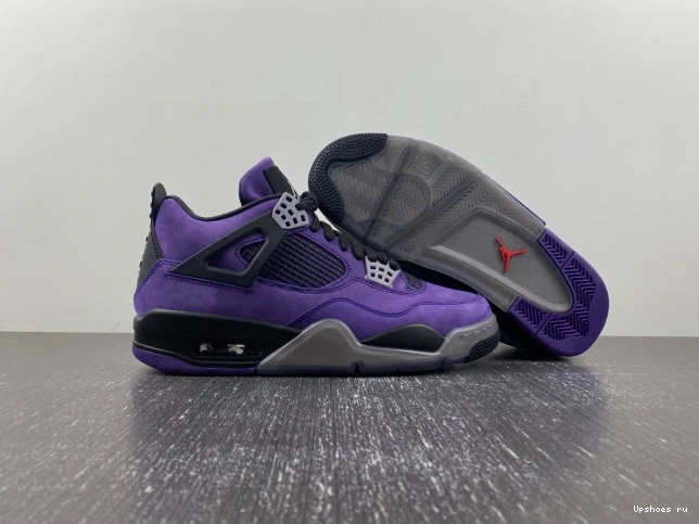 AJ102-100213 JORDAN   4 RETRO PURPLE AIR 1213